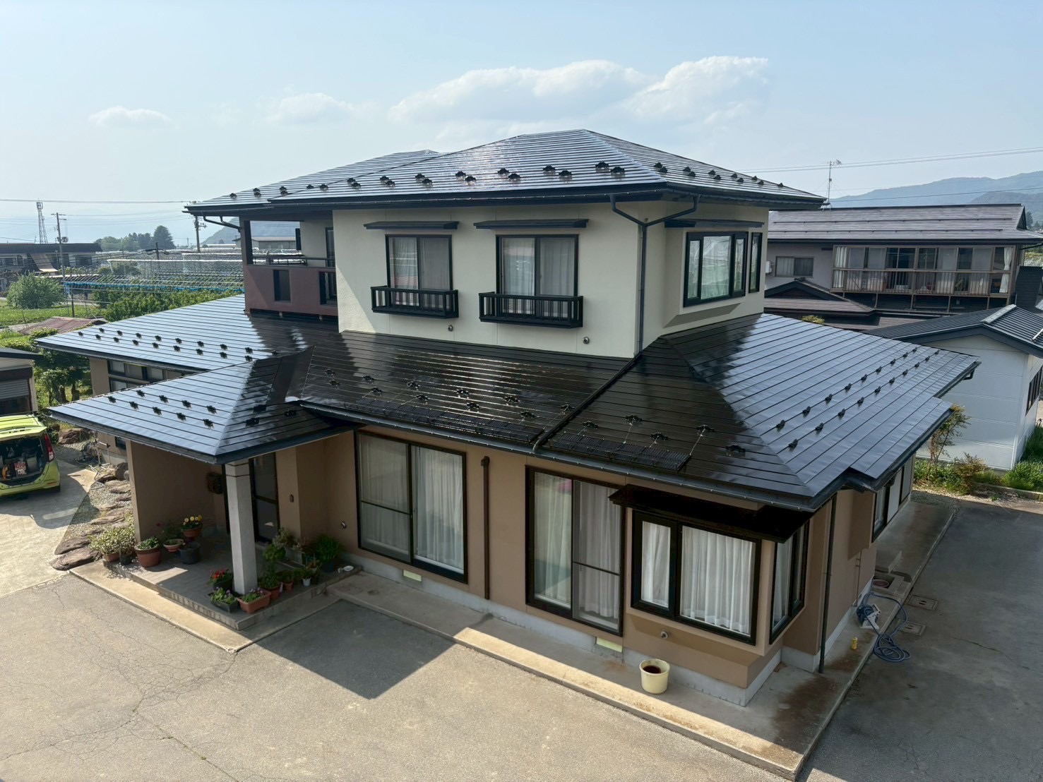 東根市S邸様 屋根塗装