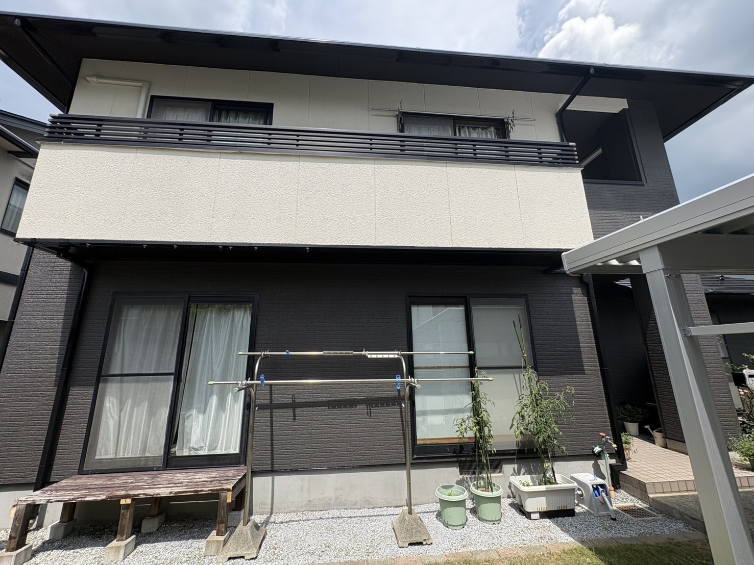中山町 N様邸　屋根外壁塗装工事